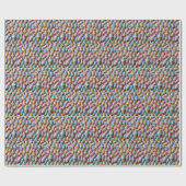 Ice Cream Cone Collectie Cadeaupapier (Vlak)