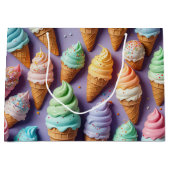 Ice Cream Cone Collectie Groot Cadeauzakje (Voorkant)