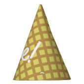 Ice Cream Cone Cute 1st Birthday Party Petten Feesthoedjes (Rechts)
