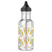 Ice Cream Cone Cute Kinder Water Flacon met naam Waterfles (Rechts)