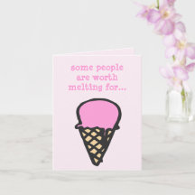 Ice Cream Cone - Cute Valentijnsdag