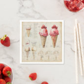 Ice Cream Cone-diagram Servet (Insitu)