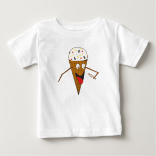Ice Cream Cone die een persoon Baby T