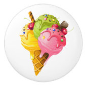 Ice Cream Cone Drawer Knop (Voorkant)