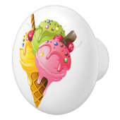 Ice Cream Cone Drawer Knop (Rechts)