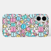 Ice Cream Cone en Popsicle Doodles Case-Mate iPhone Case (Achterkant (horizontaal))