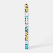 Ice Cream Cone en Popsicle Doodles iPhone 16 Hoesje (Linkerkant)
