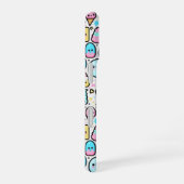 Ice Cream Cone en Popsicle Doodles iPhone 16 Hoesje (Rechterkant)