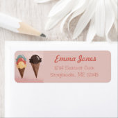 Ice Cream Cone Etiket (Insitu)