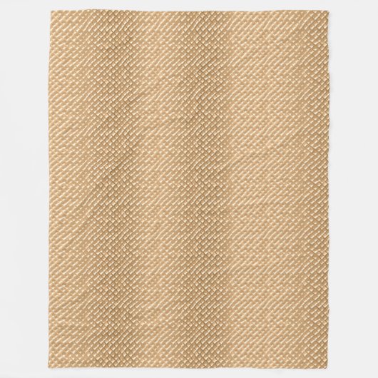 Ice Cream Cone Fleece Deken (Voorkant)