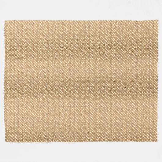 Ice Cream Cone Fleece Deken (Voorkant (Horizontaal))