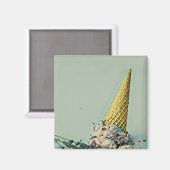 Ice cream cone|for ice cream lover magneet (Voorkant / Achterkant)