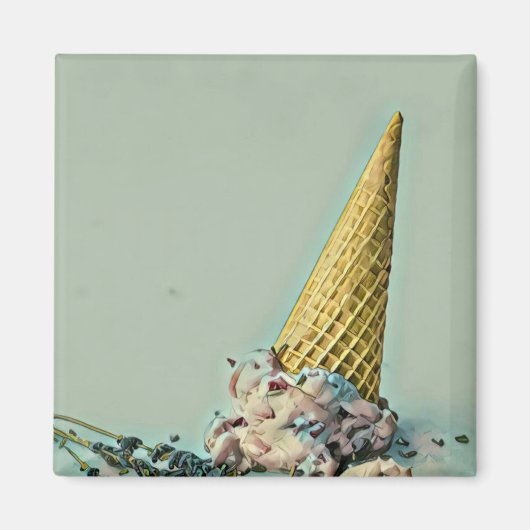 Ice cream cone|for ice cream lover magneet (Voorkant)