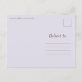 Ice Cream Cone Foto's Birthday Party Uitnodiging Briefkaart (Achterkant)