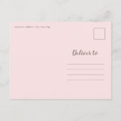 Ice Cream Cone Foto's Birthday Party Uitnodiging Briefkaart (Achterkant)