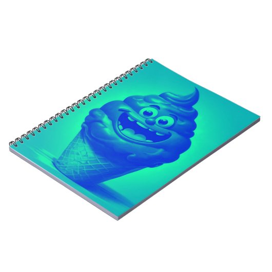 Ice Cream Cone geflipt Notitieboek (Linkerzijde)