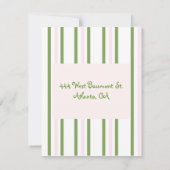 Ice Cream Cone Girl's Birthday Uitnodiging (Achterkant)