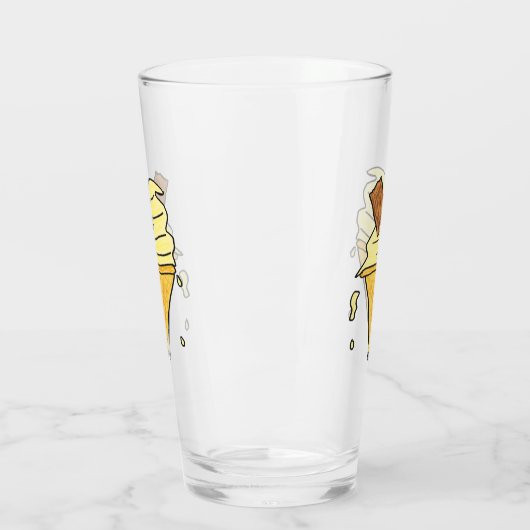 Ice Cream Cone Glas (Links)