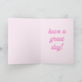 Ice Cream Cone - Happy Birthday Kaart (Binnen)