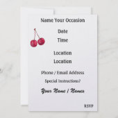 Ice Cream Cone Kaart (Achterkant)