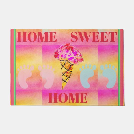Ice Cream Cone-klep Deurmat (Voorkant)
