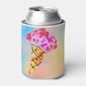 Ice Cream Cone-Koelbox Blikjeskoeler (Blikje Voorkant)