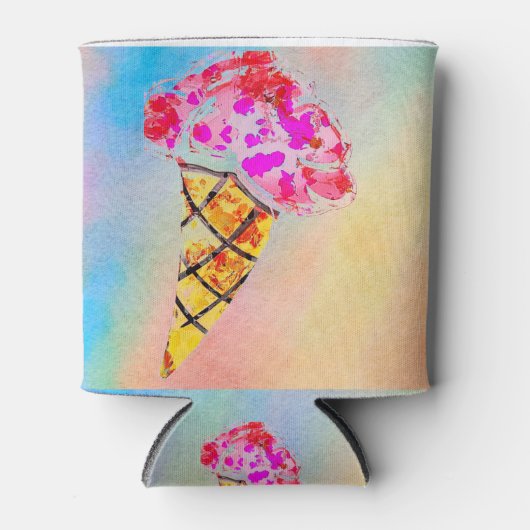 Ice Cream Cone-Koelbox Blikjeskoeler (Voorkant)