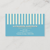  Ice Cream Cone Loyalty Kaart Visitekaartje (Achterkant)