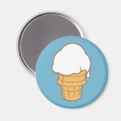 Ice Cream Cone Magneet (Voorkant / Achterkant)