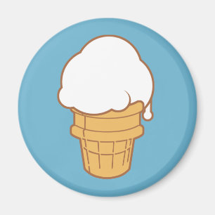 Ice Cream Cone Magneet