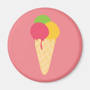 Ice Cream Cone Magneet