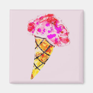 Ice Cream Cone Magneet