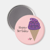 Ice Cream Cone Magneet (Voorkant / Achterkant)