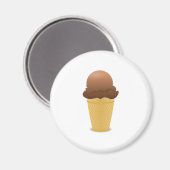 Ice Cream Cone Magneet (Voorkant / Achterkant)