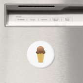 Ice Cream Cone Magneet (Insitu (Vaatwasser))