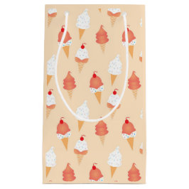 Ice Cream Cone met sprinkhaanpatroon Klein Cadeauzakje