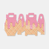 Ice Cream Cone met Sprinkles Plezier Bedankdoosjes (Uitgevouwen)