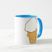Ice Cream Cone Mok (Voorkant rechts)