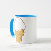 Ice Cream Cone Mok (Voorkant links)