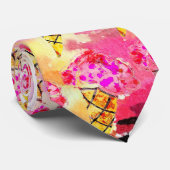 Ice Cream Cone Necktie Stropdas (Opgerold)