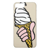 Ice Cream Cone-ontwerp Case-Mate iPhone Case (Achterkant)