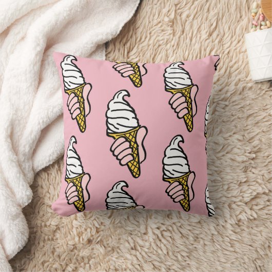 Ice Cream Cone-ontwerp Kussen (Deken)