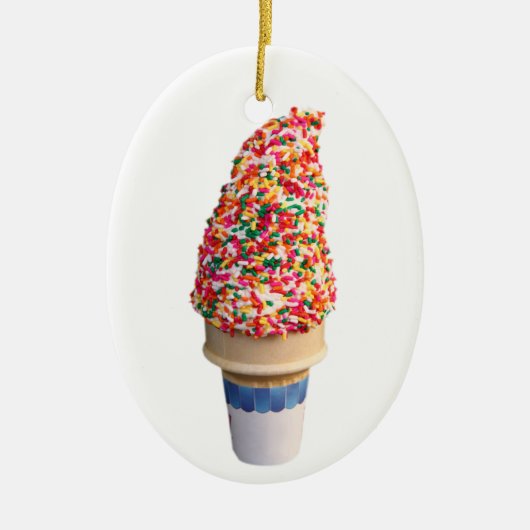 Ice Cream Cone Ornament (Voorkant)