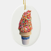 Ice Cream Cone Ornament (Achterkant)