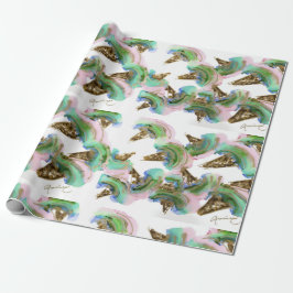 Ice Cream Cone Party Lovitude Gift Wrap Cadeaupapier
