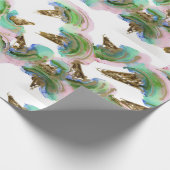 Ice Cream Cone Party Lovitude Gift Wrap Cadeaupapier (Hoek)