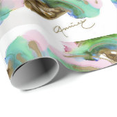 Ice Cream Cone Party Lovitude Gift Wrap Cadeaupapier (Rol Hoek)