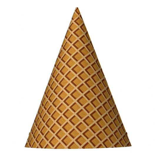 Ice Cream Cone Party Pet Feesthoedjes (Voorkant)