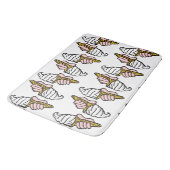 Ice Cream Cone Patroon Badmat (Gekanteld)