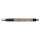 Ice Cream Cone Pattern on Brown Pen (Voorkant)